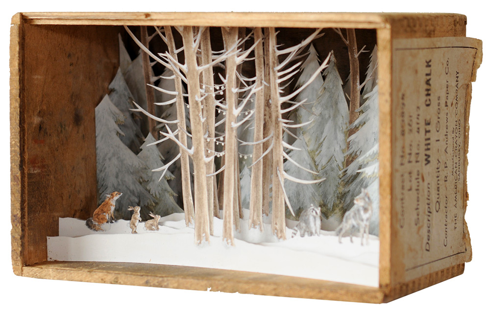 Box Dioramas Fabulous Mixed Media Artworks By Allison May Kiphuth 5