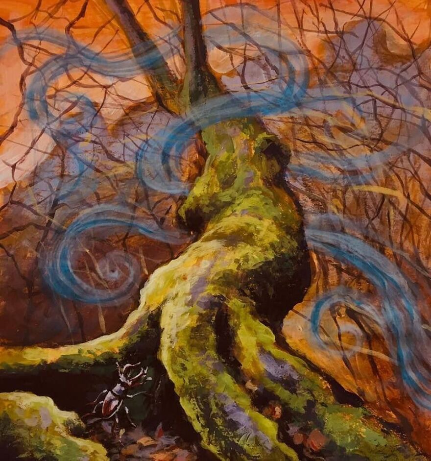 Gorgeous Nature Inspired Magical Paintings By Vladimir Ilievski 18