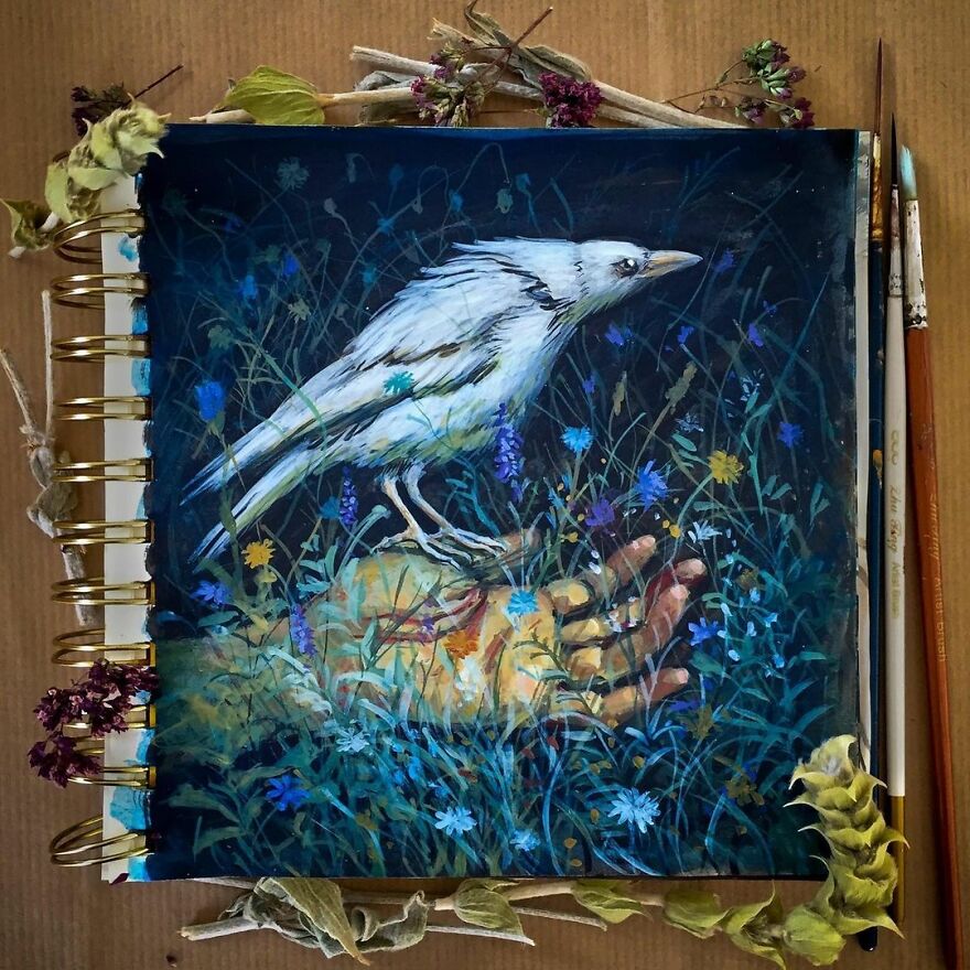 Gorgeous Nature Inspired Magical Paintings By Vladimir Ilievski 7