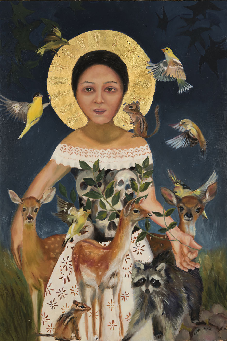 Wonderful Surreal And Allegorical Paintings By Sharon Sayegh 2