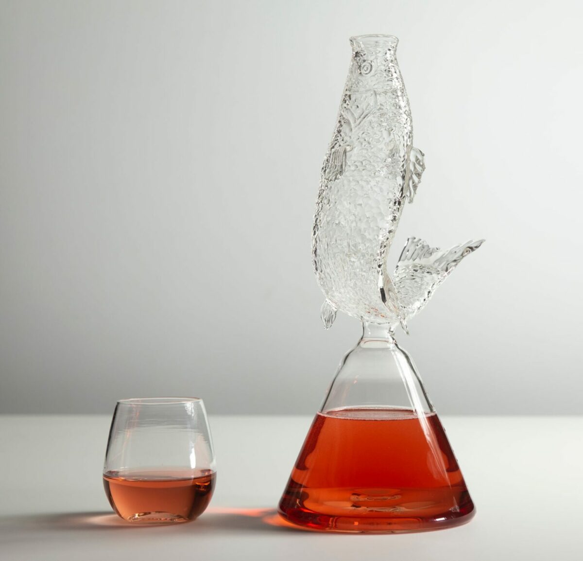 Fantastic Sculptural Wine Decanters In The Form Of Sea Creatures By Charlie Matz 2