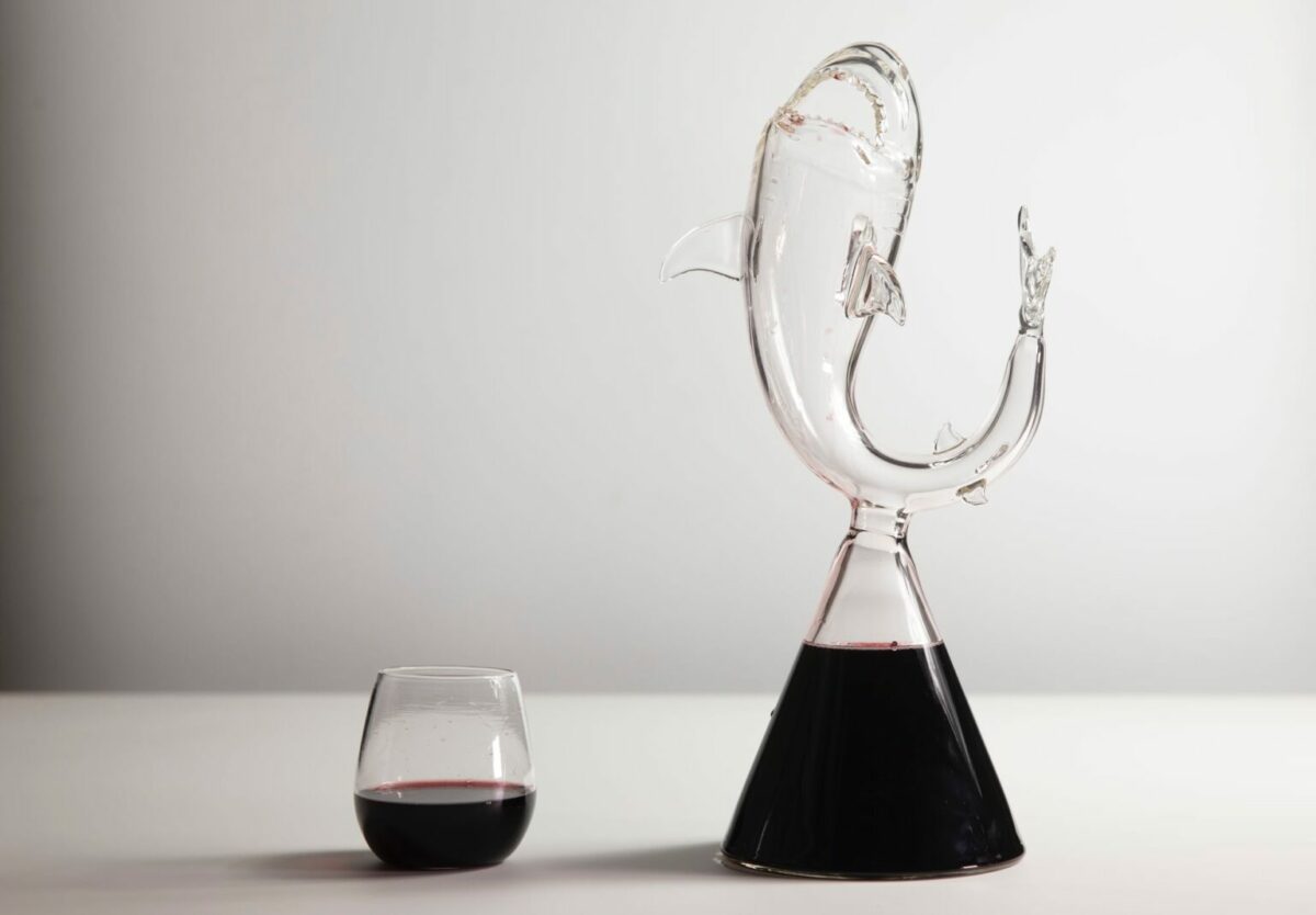 Fantastic Sculptural Wine Decanters In The Form Of Sea Creatures By Charlie Matz 3