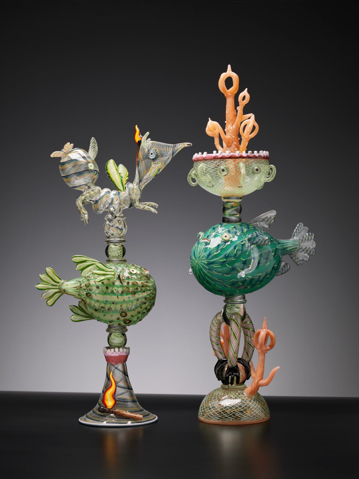 Fascinating Glass Sculptures Of Quirky Creatures And Objects By Tom Moore 16