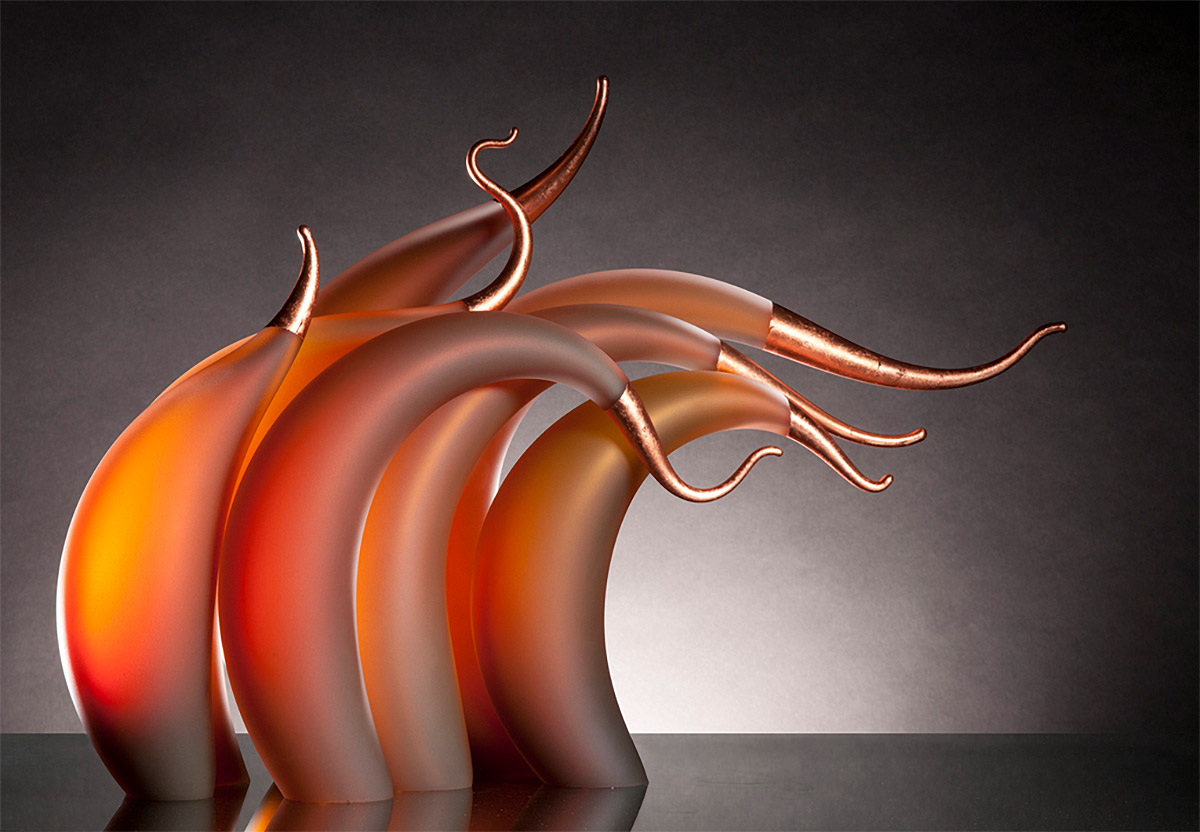 Magnificent Abstract Glass Sculptures By Rick Eggert 14