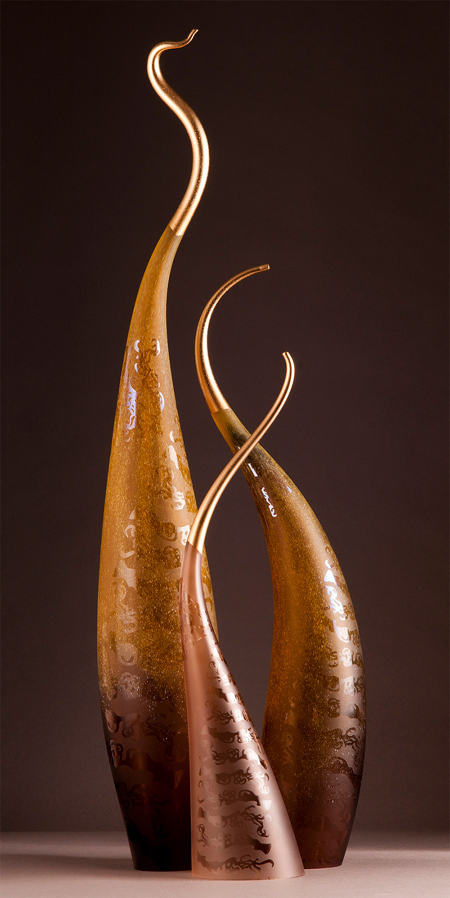 Magnificent Abstract Glass Sculptures By Rick Eggert 8