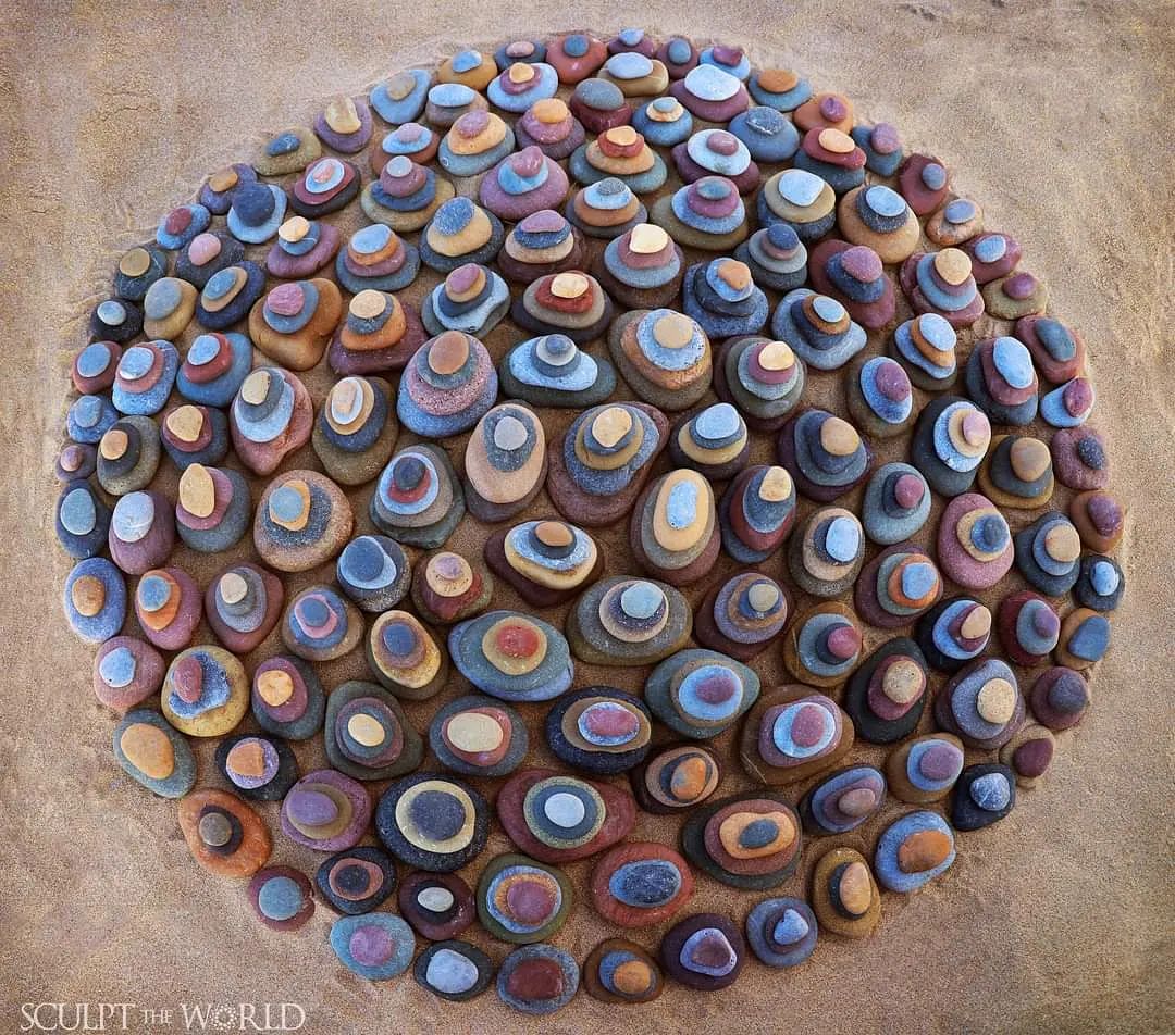 New Stone Mandalas And Environmental Artworks By Jon Foreman 8