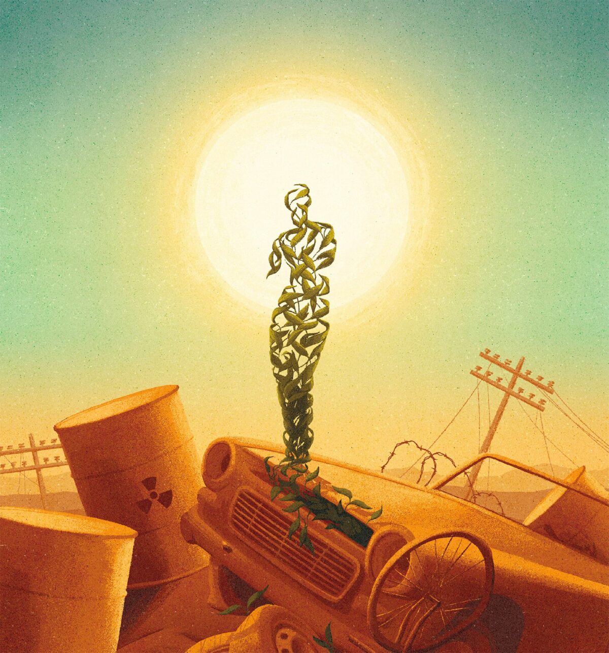 Surrealistic Editorial Illustrations By Myriam Wares 16