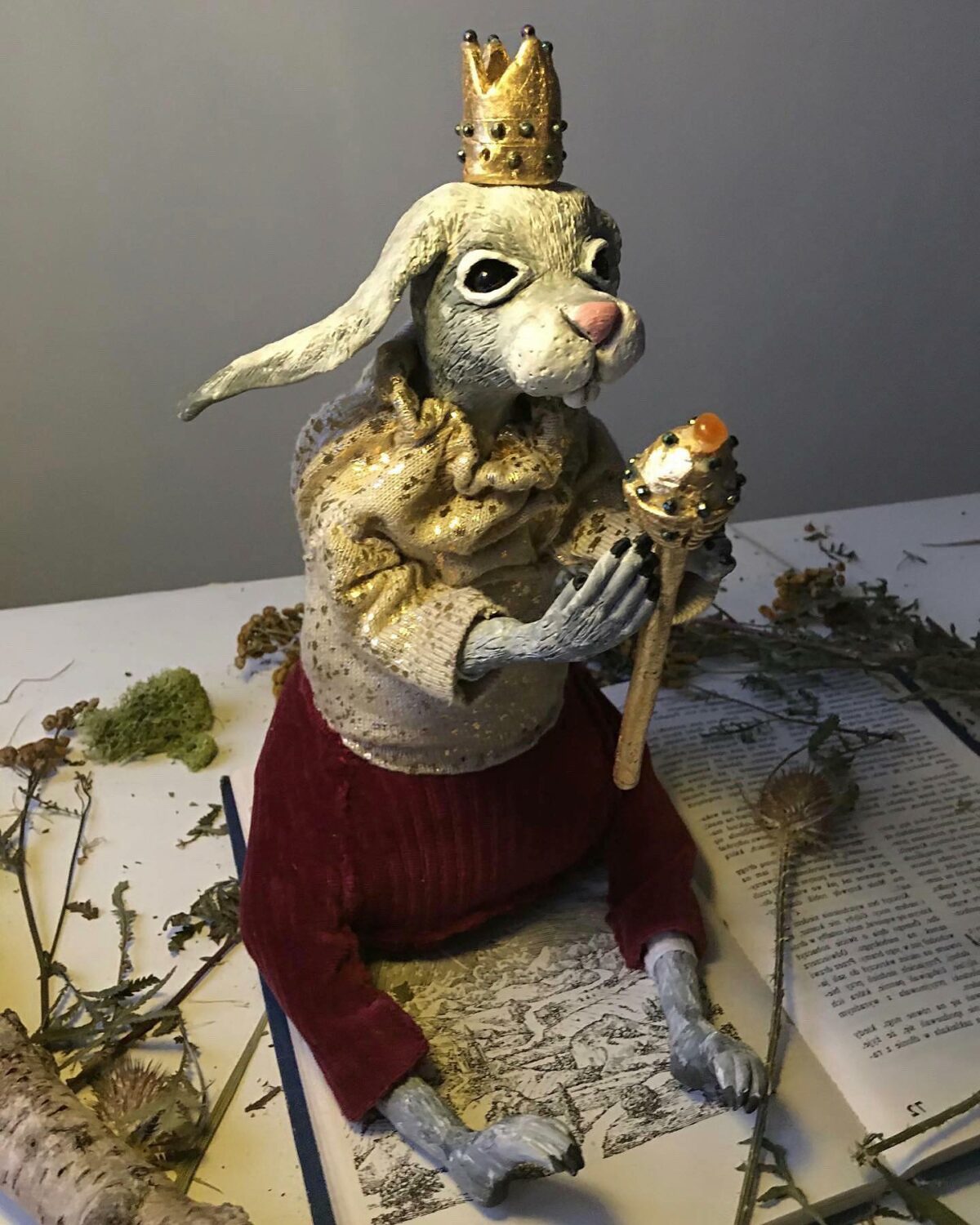 Whimsical Art Dolls And Paintings Of Magical Beings By Agata Glowacka Khloponina 13