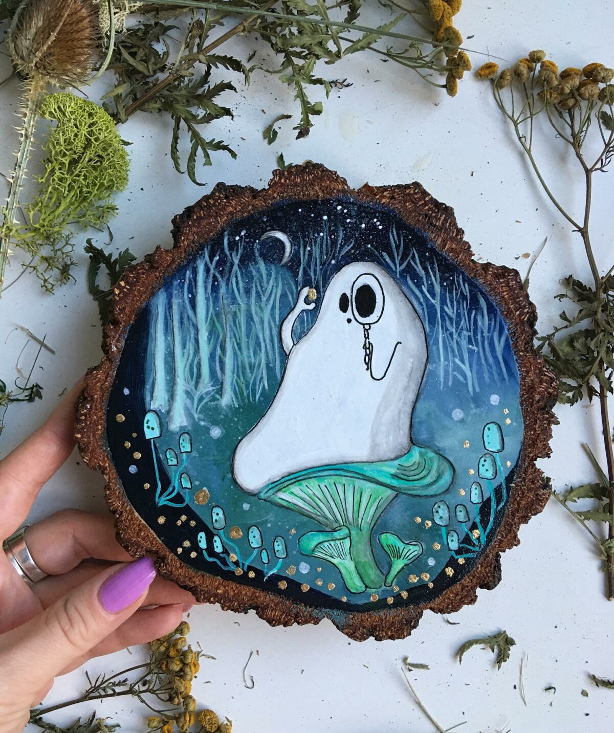 Whimsical Art Dolls And Paintings Of Magical Beings By Agata Glowacka Khloponina 14