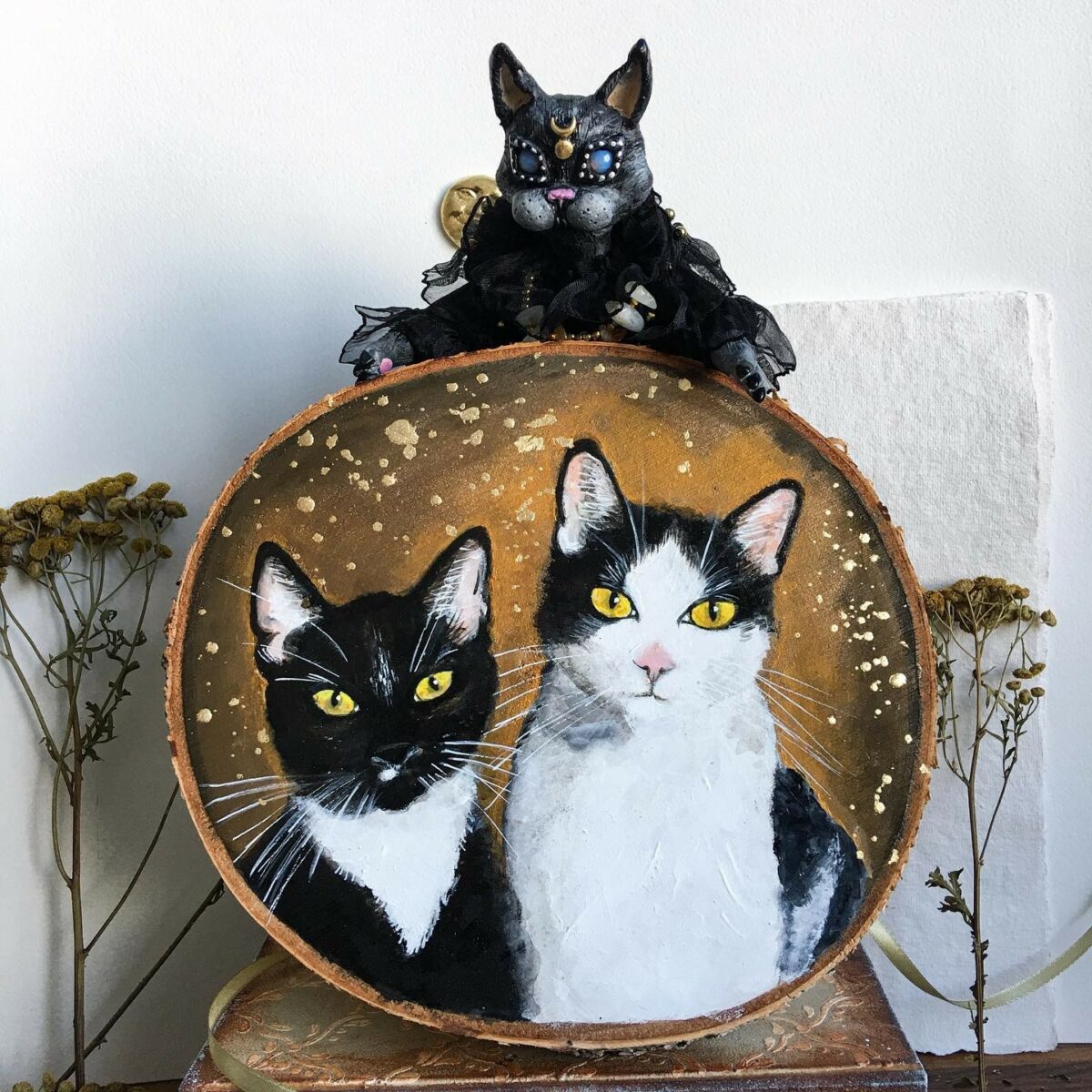 Whimsical Art Dolls And Paintings Of Magical Beings By Agata Glowacka Khloponina 15