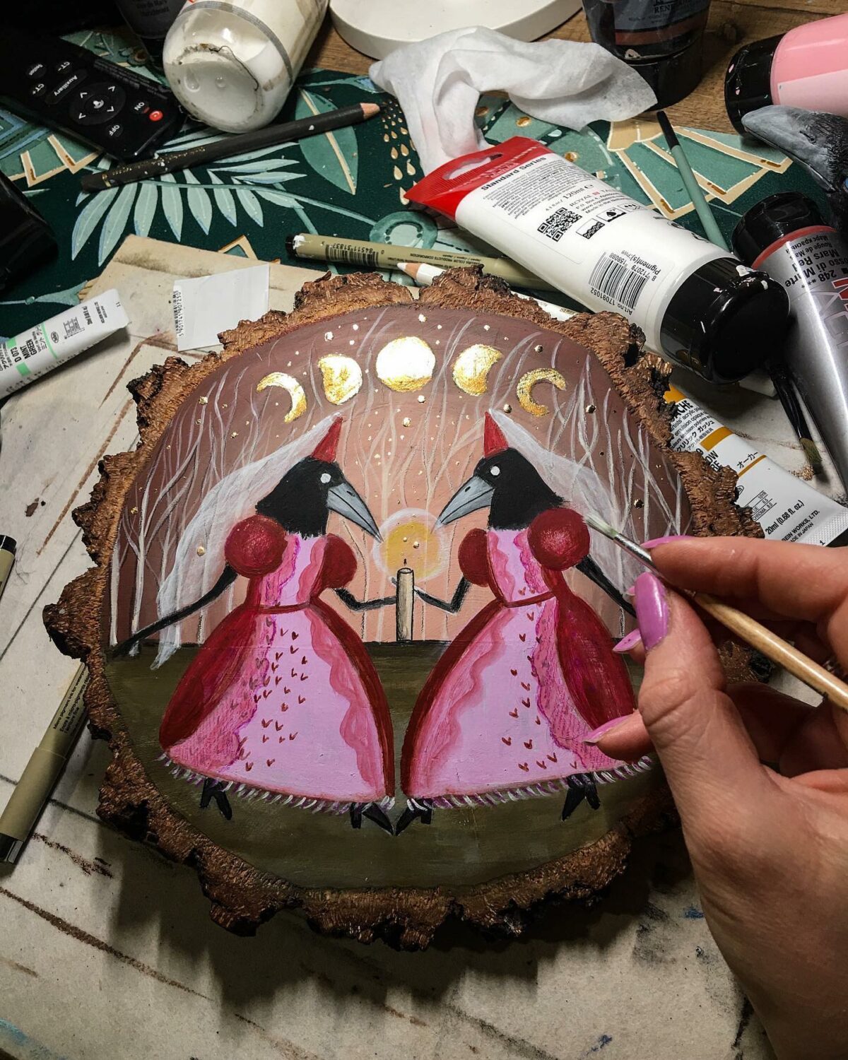 Whimsical Art Dolls And Paintings Of Magical Beings By Agata Glowacka Khloponina 18