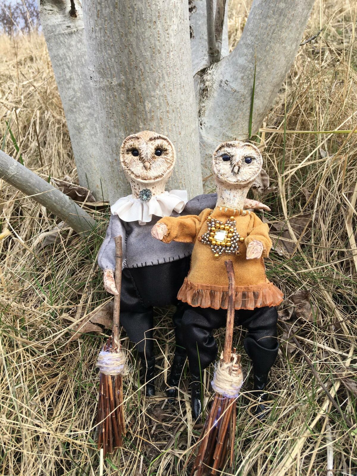 Whimsical Art Dolls And Paintings Of Magical Beings By Agata Glowacka Khloponina 5