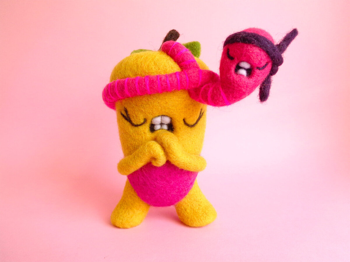 Cute Cartoon Like Felted Characters By Maria Filipe Castro 10