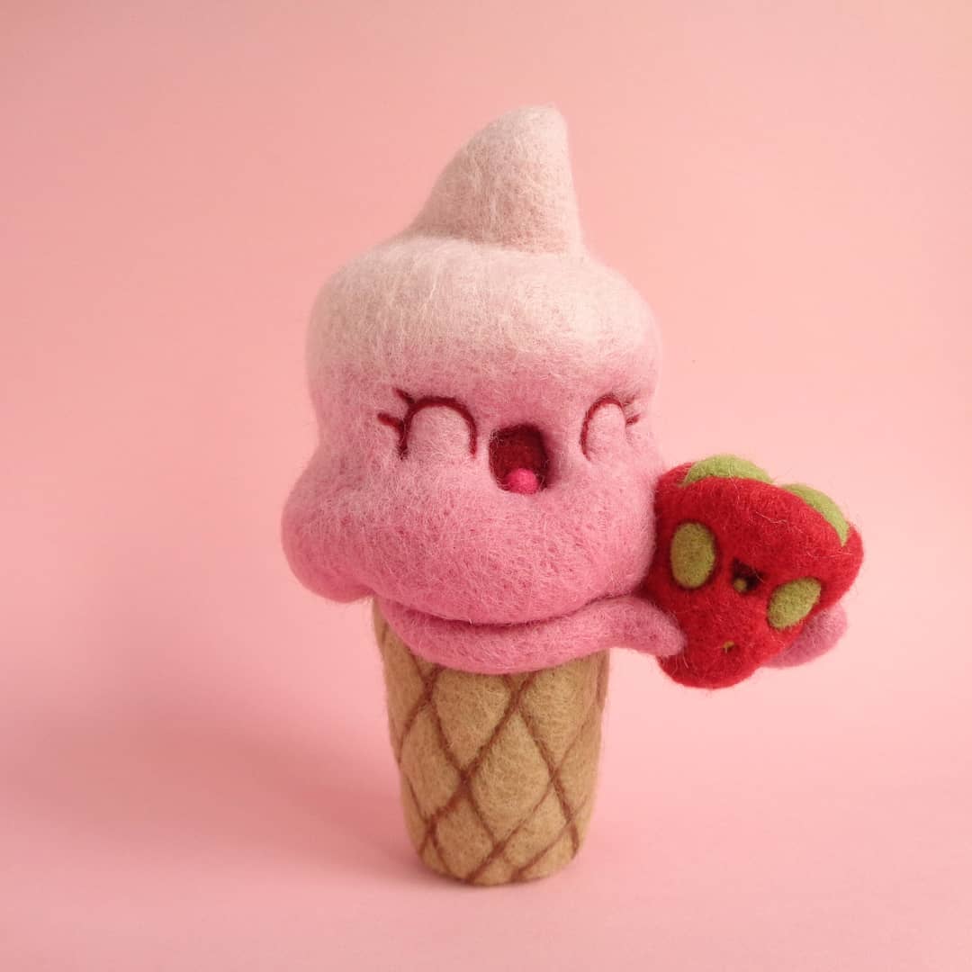 Cute Cartoon Like Felted Characters By Maria Filipe Castro 2