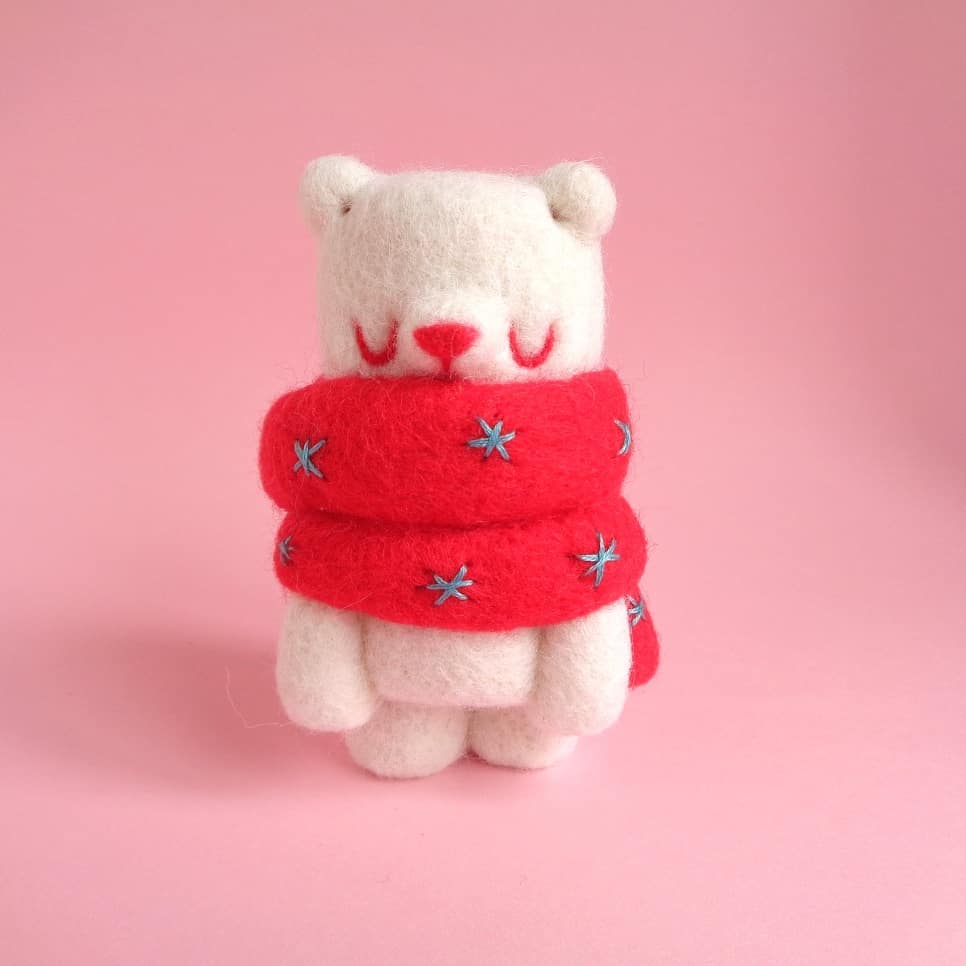 Cute Cartoon Like Felted Characters By Maria Filipe Castro 27