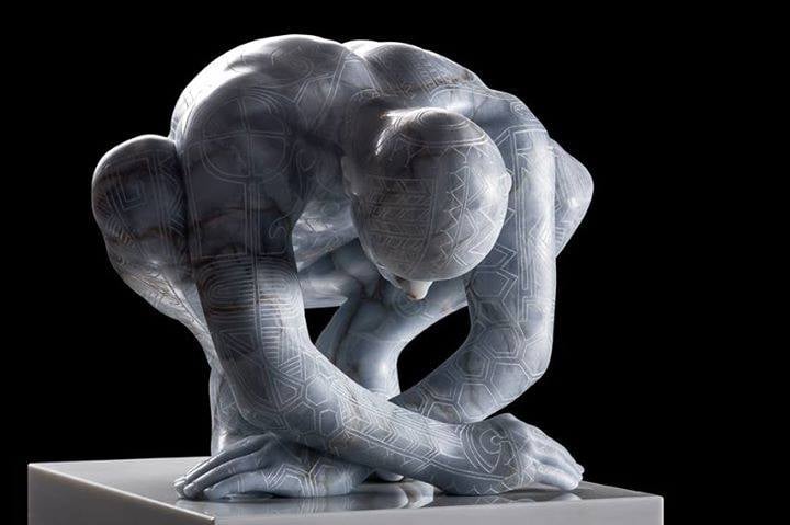 Expressive Figurative Sculptures Gorgeously Covered By Colorful Patterns By Paola Epifani Rabarama 2