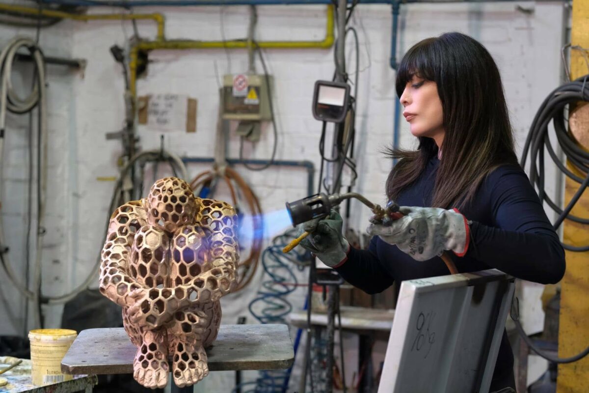 Expressive Figurative Sculptures Gorgeously Covered By Colorful Patterns By Paola Epifani Rabarama 23