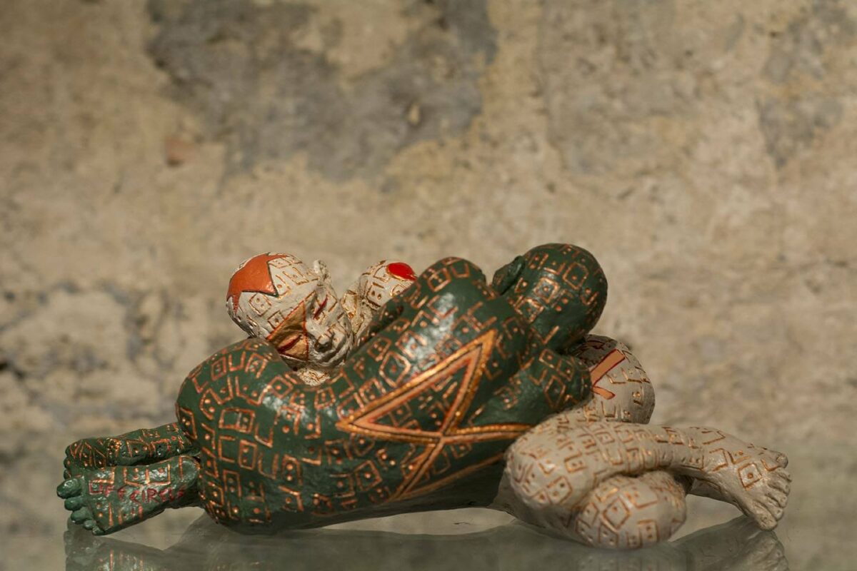 Expressive Figurative Sculptures Gorgeously Covered By Colorful Patterns By Paola Epifani Rabarama 3