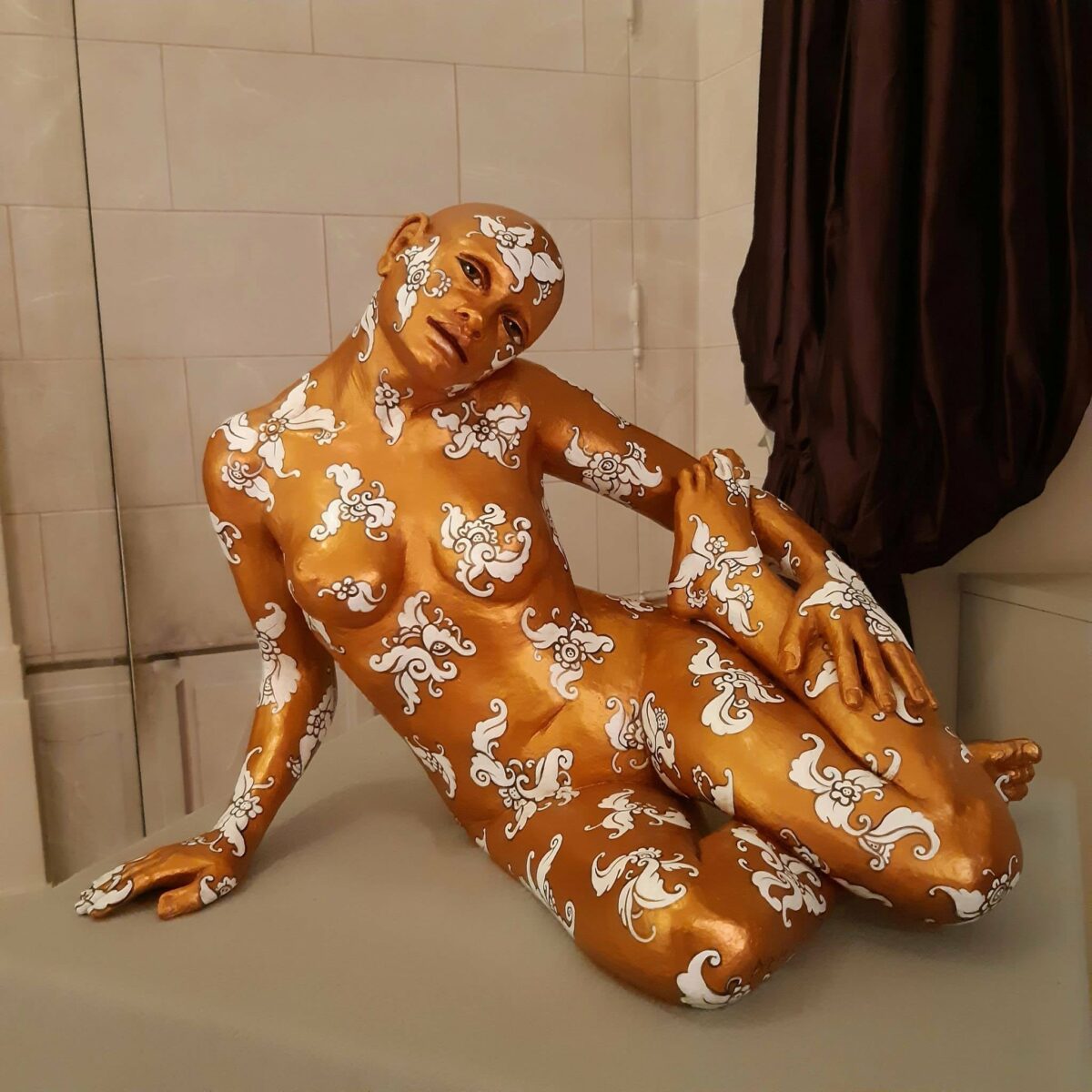 Expressive Figurative Sculptures Gorgeously Covered By Colorful Patterns By Paola Epifani Rabarama 4