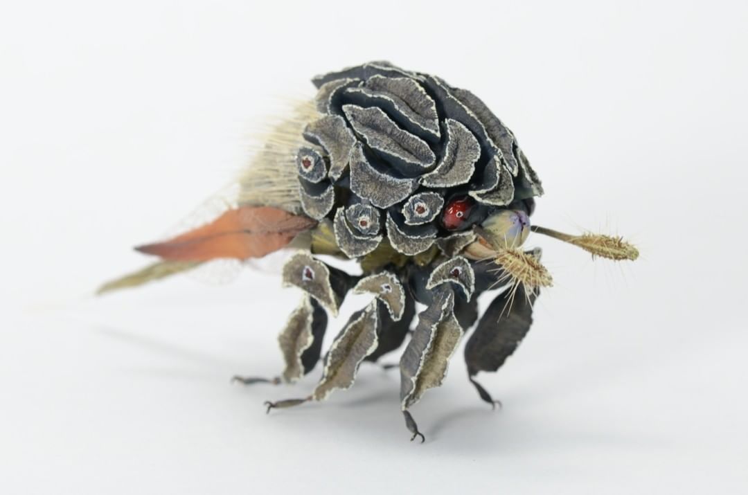 Exuberant Imaginative Insects Made Of Resin And Brass By Hiroshi Shinno 2