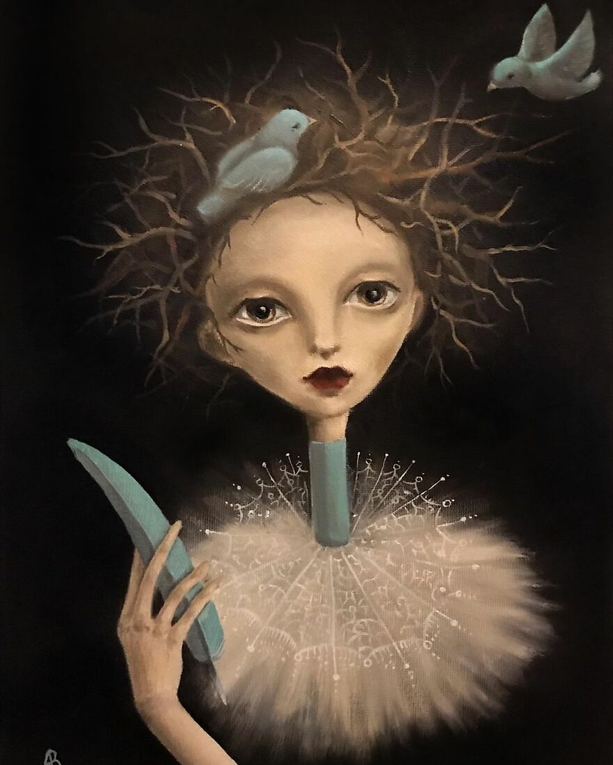 Fascinating Paintings Inspired By Psychoanalysis By Tina Valentinovna 18