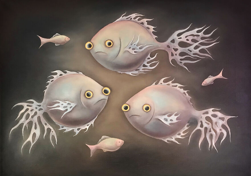 Fascinating Paintings Inspired By Psychoanalysis By Tina Valentinovna 19