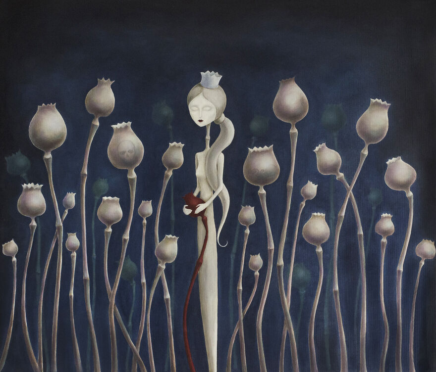 Fascinating Paintings Inspired By Psychoanalysis By Tina Valentinovna 2