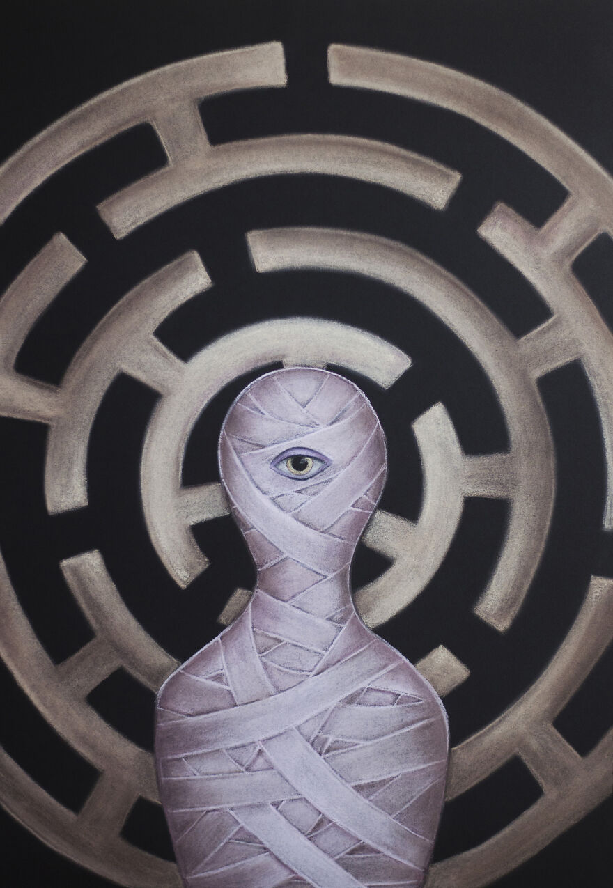 Fascinating Paintings Inspired By Psychoanalysis By Tina Valentinovna 23