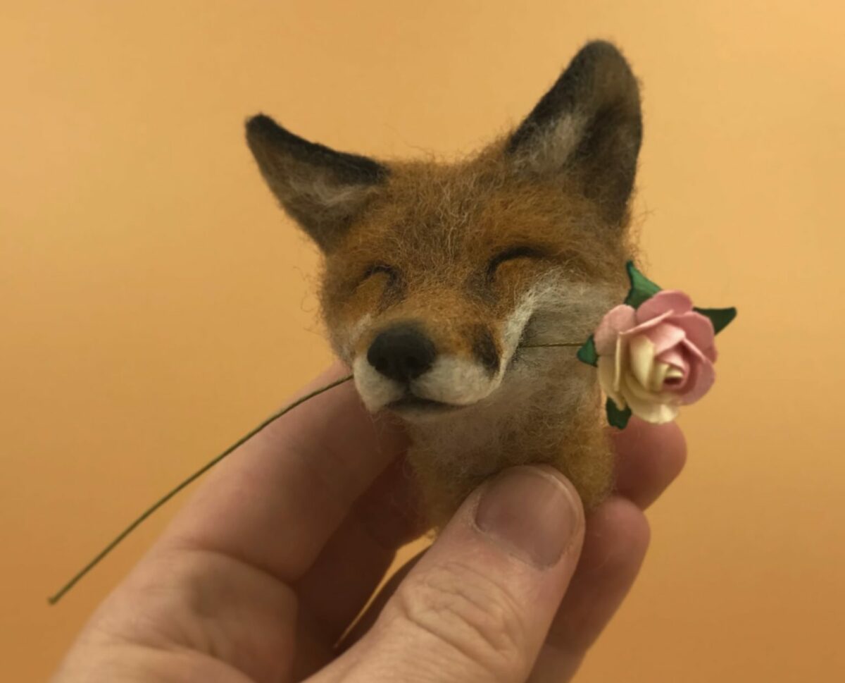 Felted Wildlife Gorgeous Miniature Animal Sculptures By Simon Brown And Katie Corrigan 1