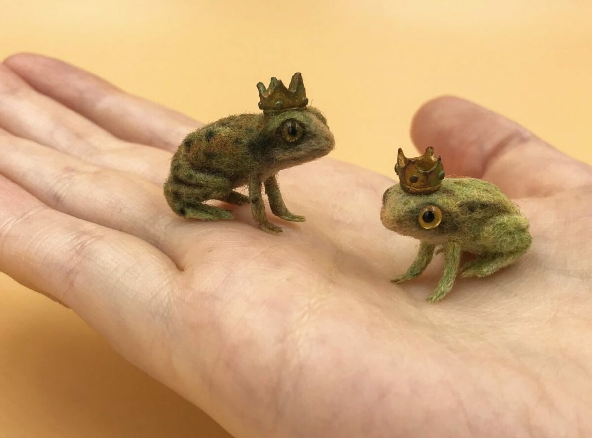 Felted Wildlife Gorgeous Miniature Animal Sculptures By Simon Brown And Katie Corrigan 5