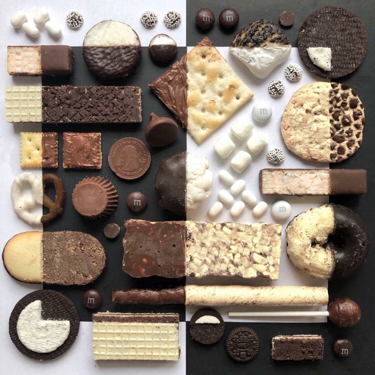 Hypnotizing Pattern Arrangements Of Food And Everyday Objects By Adam Hillman 7