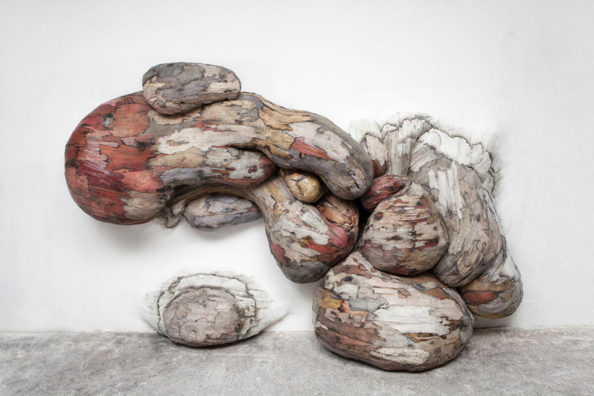 Monumental Root And Tree Trunk Like Installations By Henrique Oliveira 15