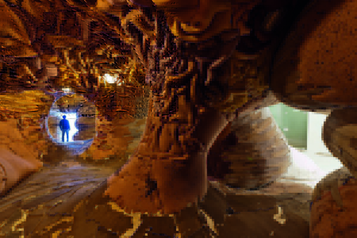 Monumental Root And Tree Trunk Like Installations By Henrique Oliveira 2