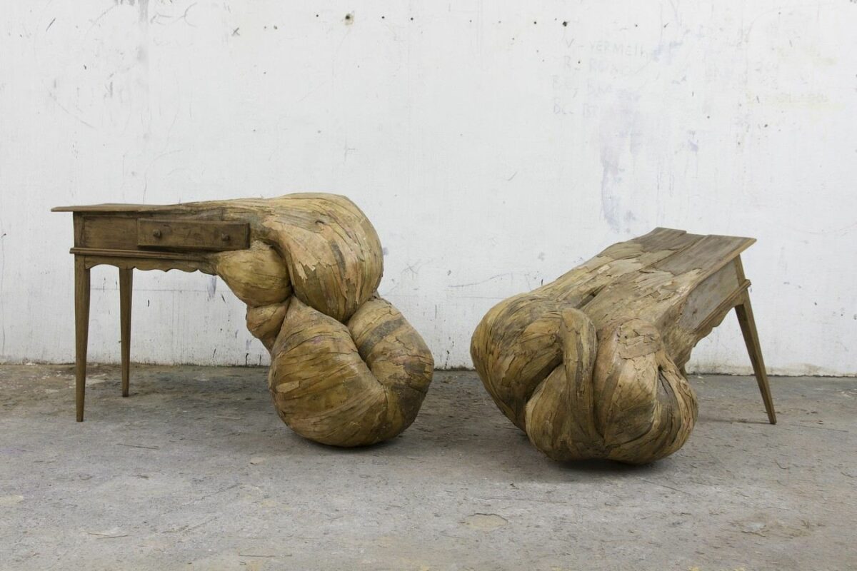Monumental Root And Tree Trunk Like Installations By Henrique Oliveira 6