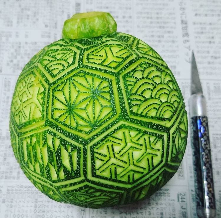 New Incredible Thai Fruit And Vegetable Carvings By Gaku 18