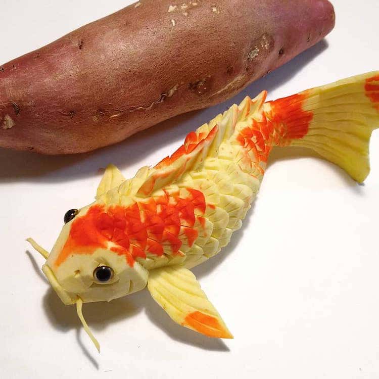 New Incredible Thai Fruit And Vegetable Carvings By Gaku 4