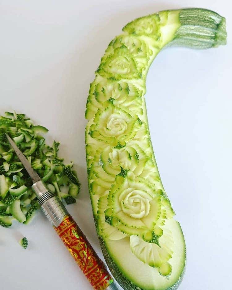 New Incredible Thai Fruit And Vegetable Carvings By Gaku 7