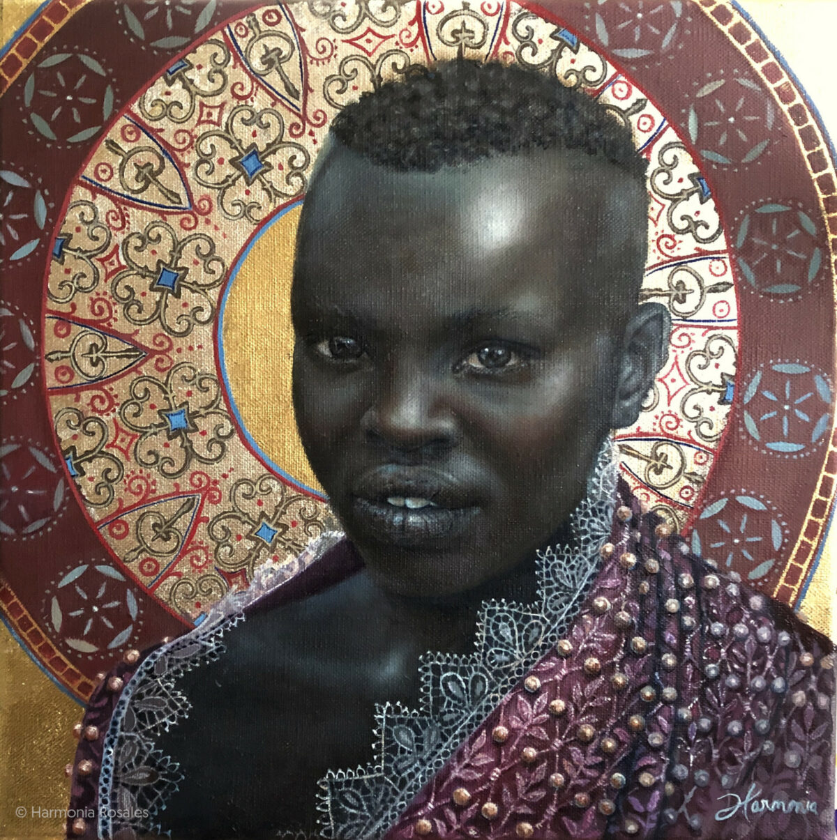 Powerful Portraits Of Black Figures Painted In The Classical European Style By Harmonia Rosales 7