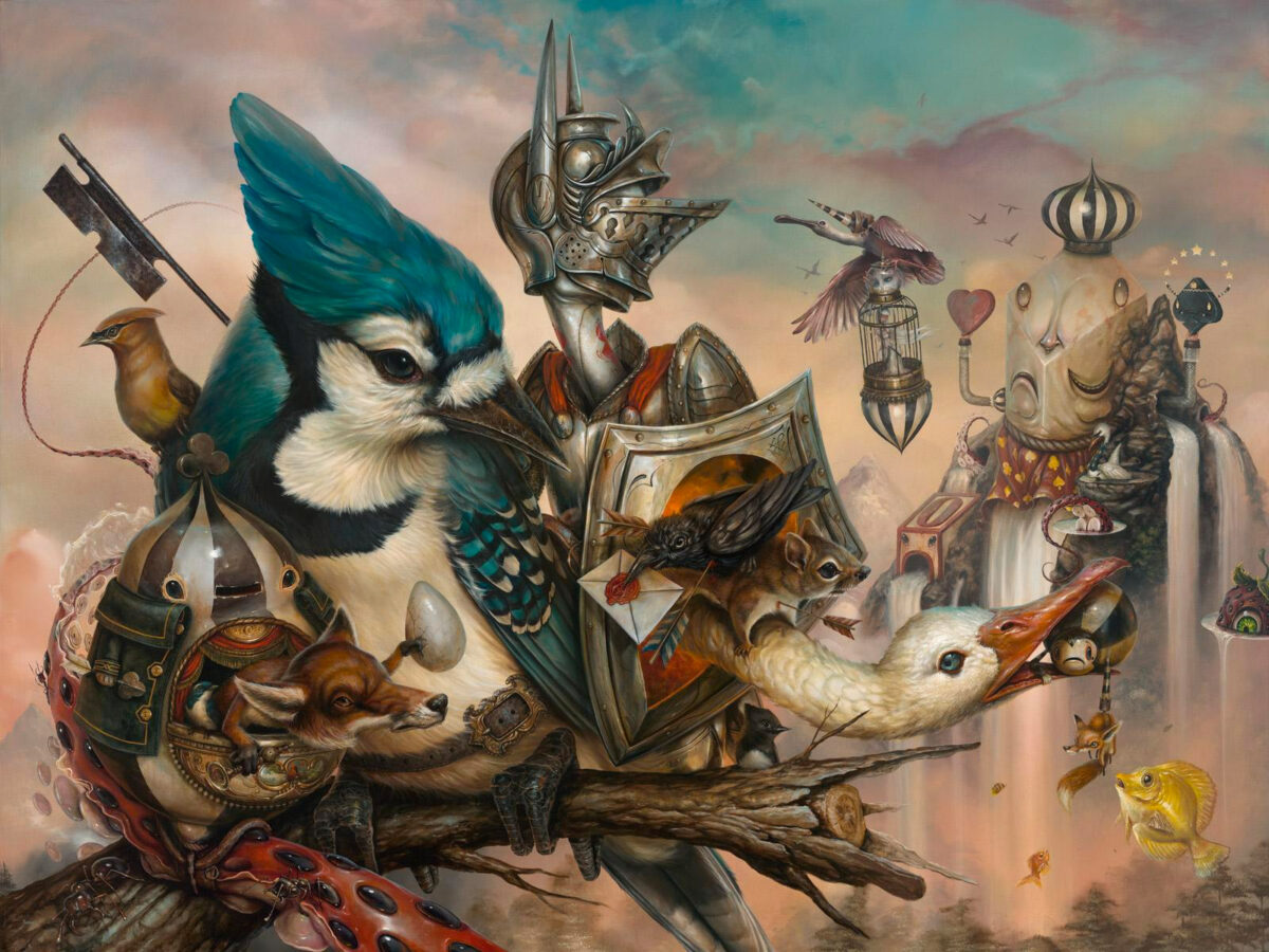 Surreal And Allegorical Acrylic Paintings By Greg Simkins 5