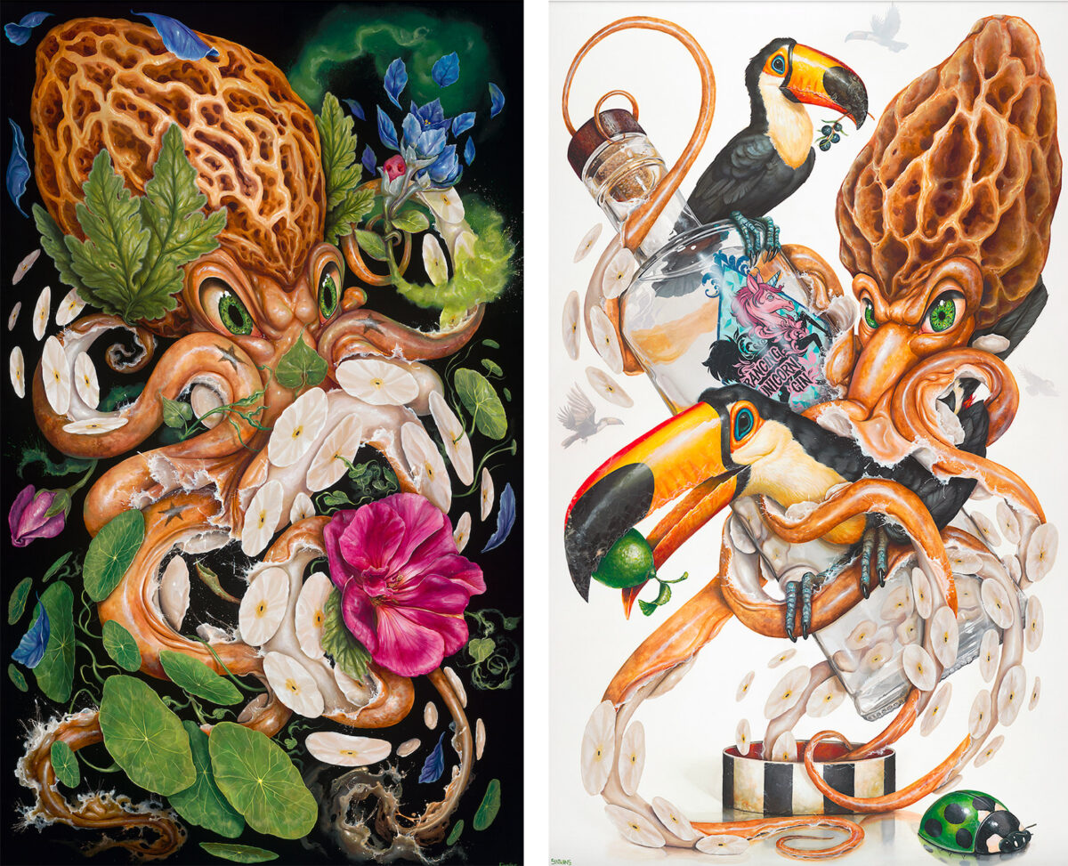 Surreal And Allegorical Acrylic Paintings By Greg Simkins 9