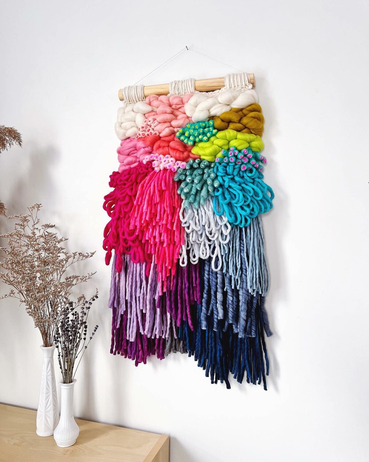 The Exuberant Textile Art In Vivid Colors Of Jen Duffin (1)