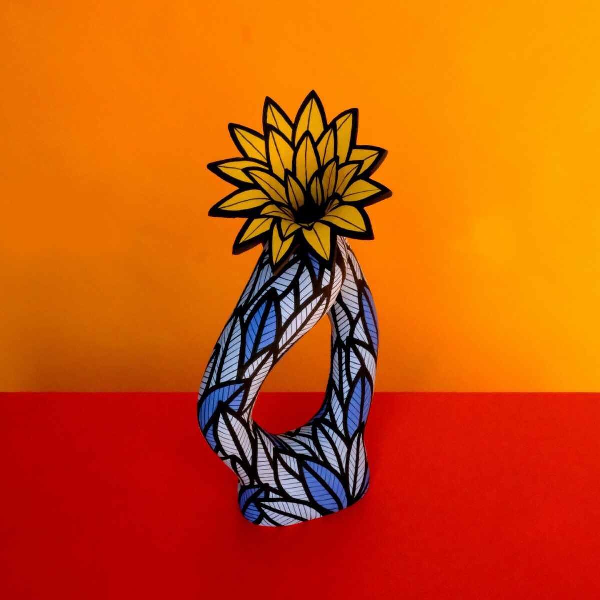 Vibrant Art Pieces That Fuse Ceramics With Drawings By Ariana Heinzman 7