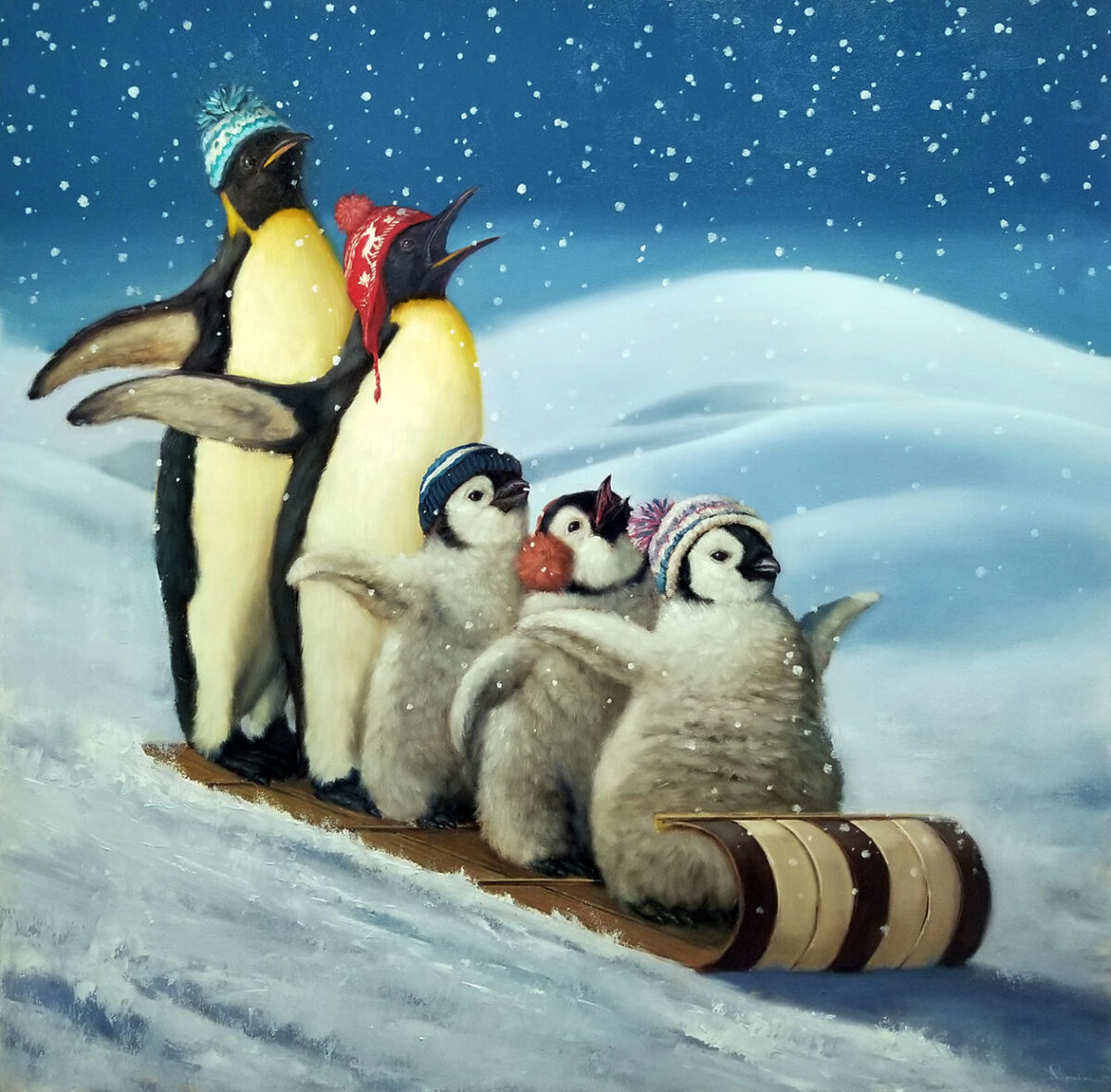 Adorable Anthropomorphic Animal Portraits By Lucia Heffernan (14)