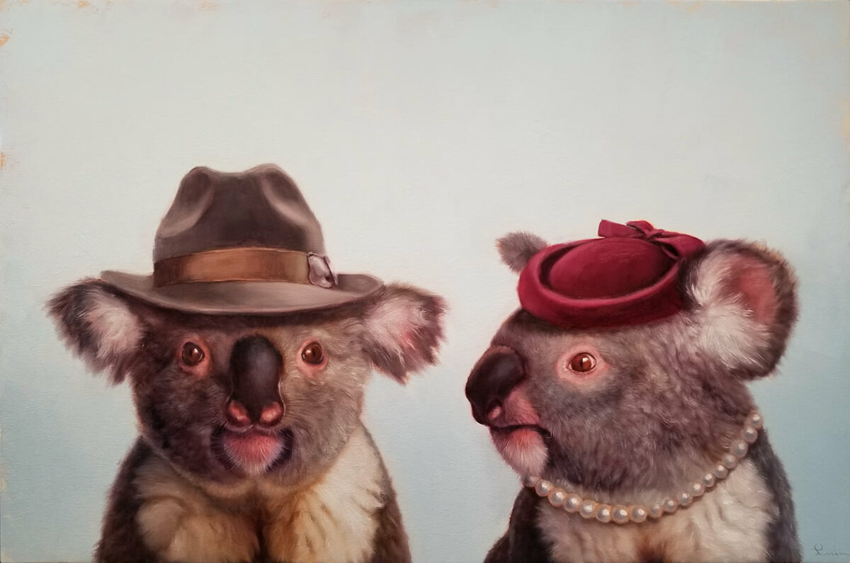 Adorable Anthropomorphic Animal Portraits By Lucia Heffernan (18)