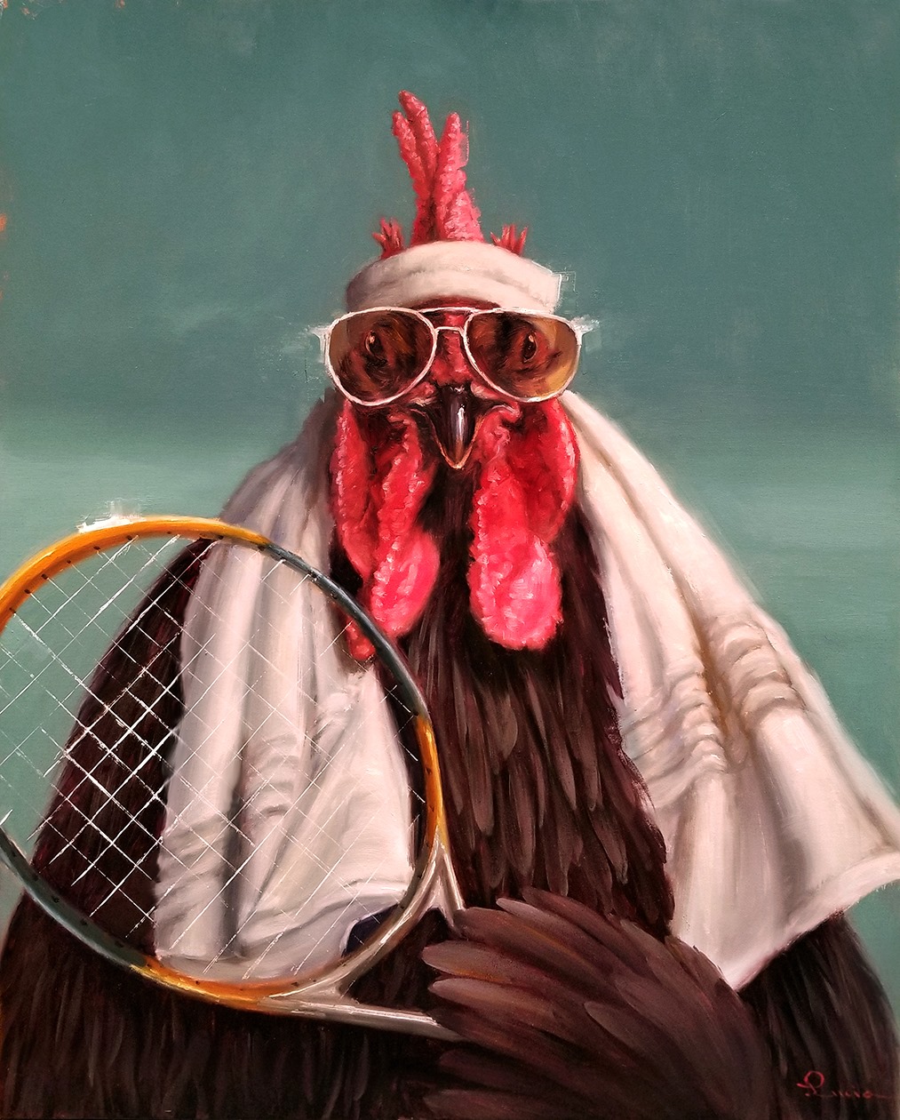 Adorable Anthropomorphic Animal Portraits By Lucia Heffernan (3)