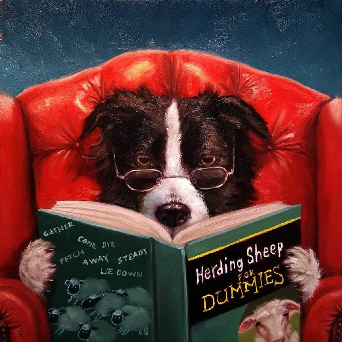 Adorable Anthropomorphic Animal Portraits By Lucia Heffernan (32)