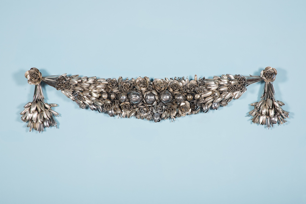 Amazingly Intricate Metal Bouquets Made Of Spare Utensils By Ann Carrington 7