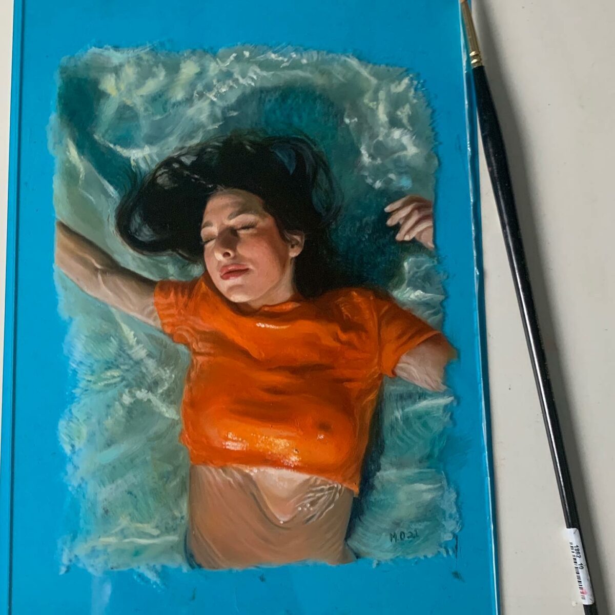 Captivating Hyper Realistic Paintings By Marissa Oosterleethat (11)