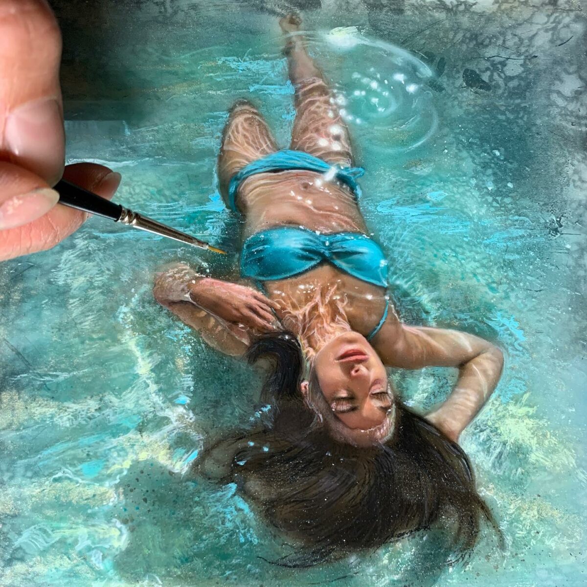 Captivating Hyper Realistic Paintings By Marissa Oosterleethat (15)