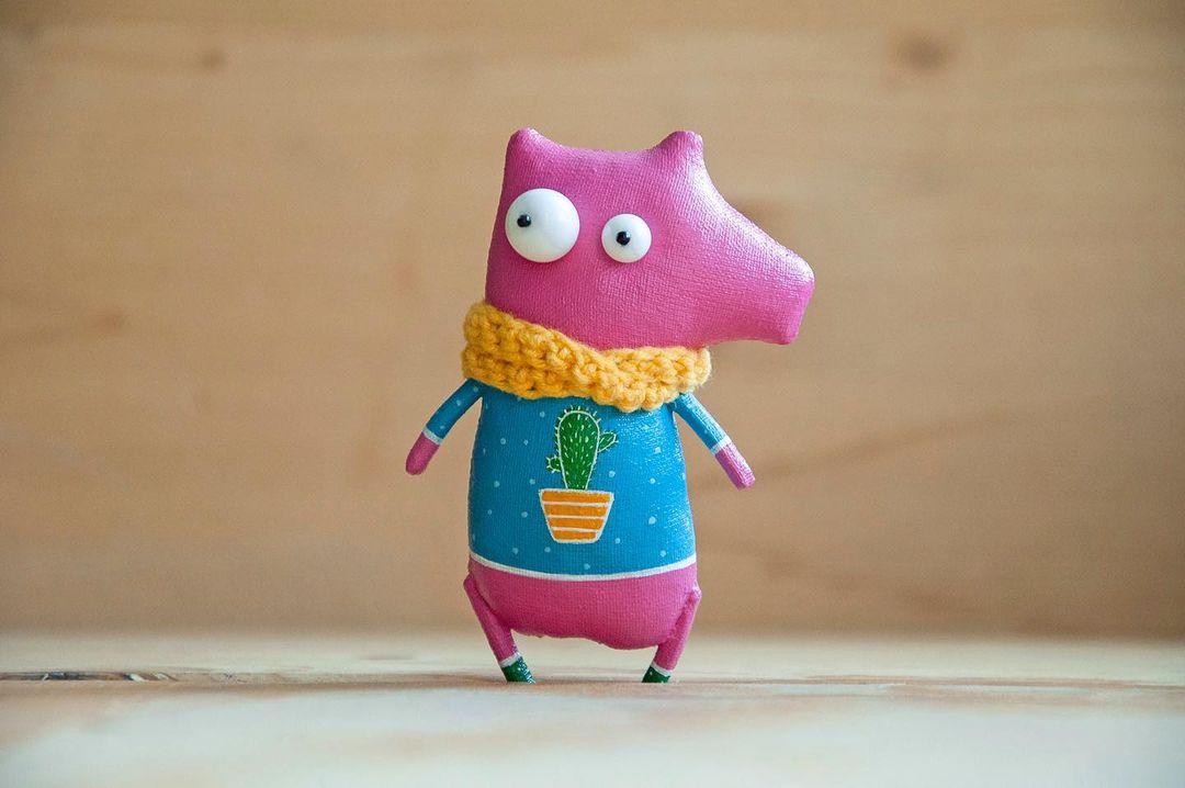 Colorful Handmade Toys Of Quirky Creatures By Lidiya Marinchuk (9)